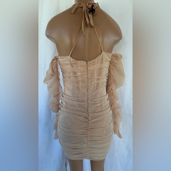 Oh Polly Blush Long Sleeve Dress - Picture 12 of 12